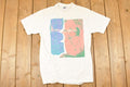 Vintage 1990s Surf Style Pop Art Souvenir Travel T-Shirt Men's M