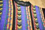 Vintage 1990s 3D Cable Knit Protégé Sweater