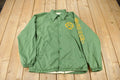 Vintage 1970s Army Snap Button Artex Windbreaker Jacket S
