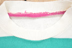 Vintage Knitted Striped Sweater