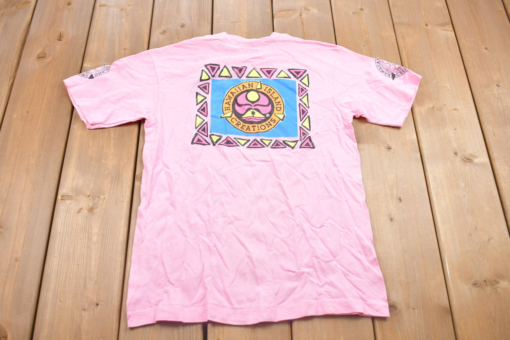 Vintage 1990s Anvil Hawaii Graphic T Shirt