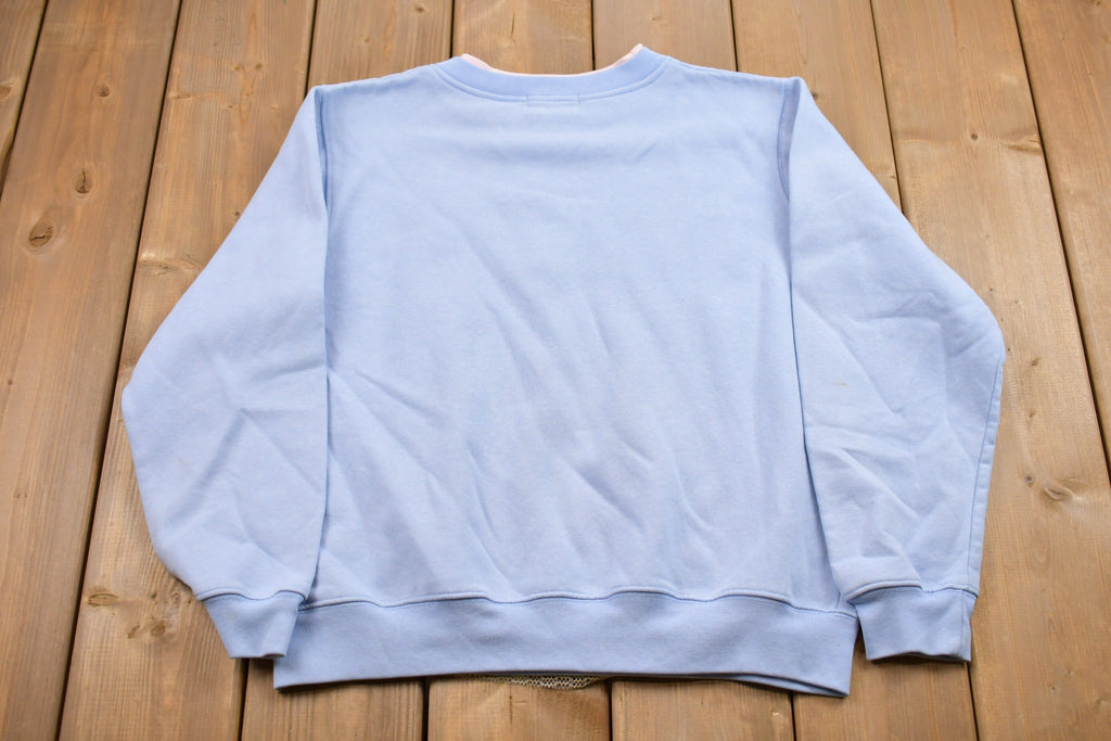 Vintage 1990s Floral Crewneck Sweatshirt