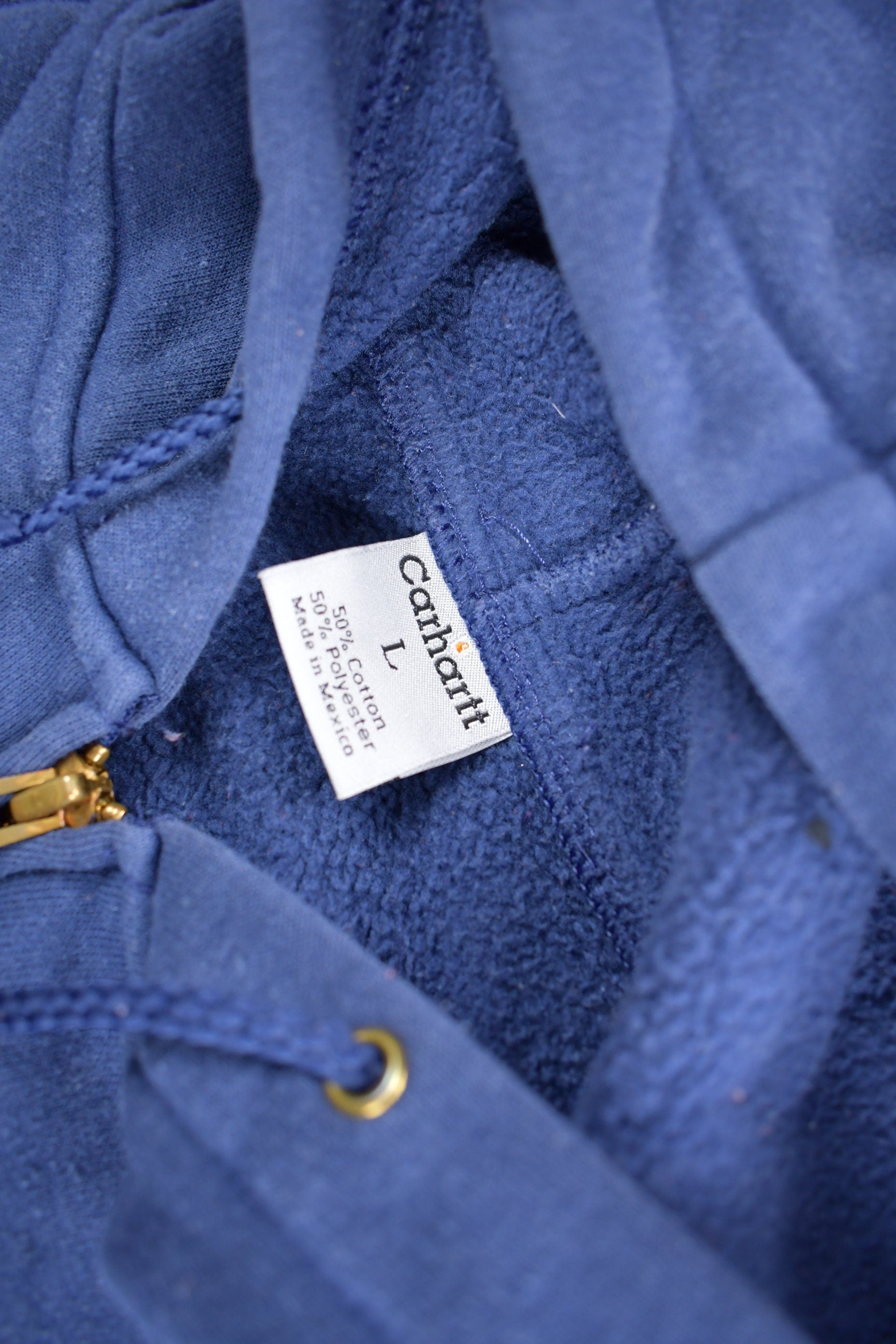 Vintage 1990s Carhartt Zip Up Hoodie Size L