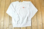 Vintage 1990s Great Plains Software Cross Grain Crewneck Sweatshirt Made In USA