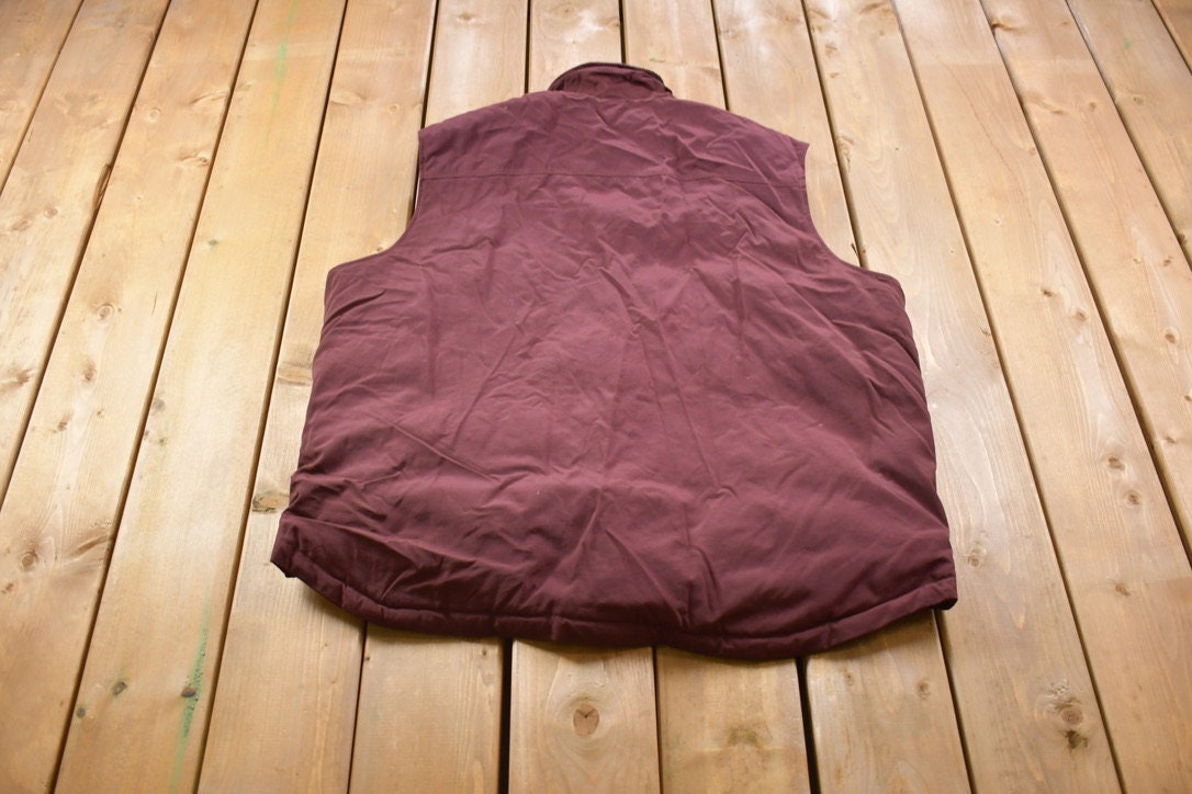 Vintage 1990s Carhartt Purple Work Vest