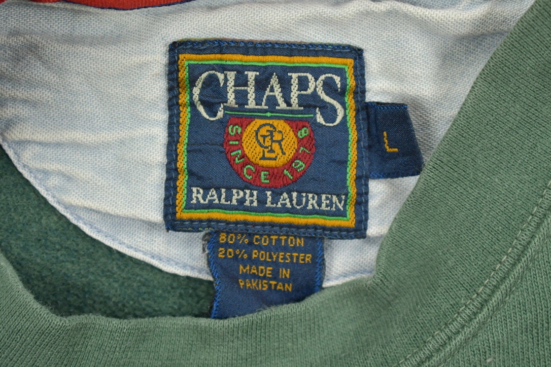 Vintage 1990s Chaps Ralph Lauren Crewneck Sweatshirt