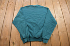 Vintage 1990s Jerzees Blank Crewneck Sweatshirt  90s Crewneck  Made In USA  Essential  Streetwear  90s Blank