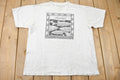 Vintage 1988 Bass Ackwards Fish Ray Troll Graphic T-Shirt