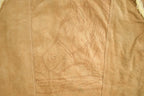 Vintage 1990s Leather Horse Western Sherpa Vest