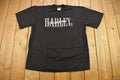Vintage 1990s Harley Davidson Motorcycles Embroidered T-Shirt