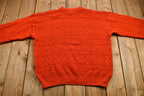Vintage 90s American Eagle Outfitters Red Knit Sweater