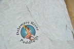 Vintage 1990s Delaware River Paddle Mermaid Graphic Souvenir Travel T-Shirt Size XL