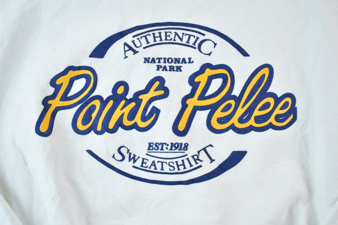 Vintage 1990s point Pelee Crewneck Sweatshirt
