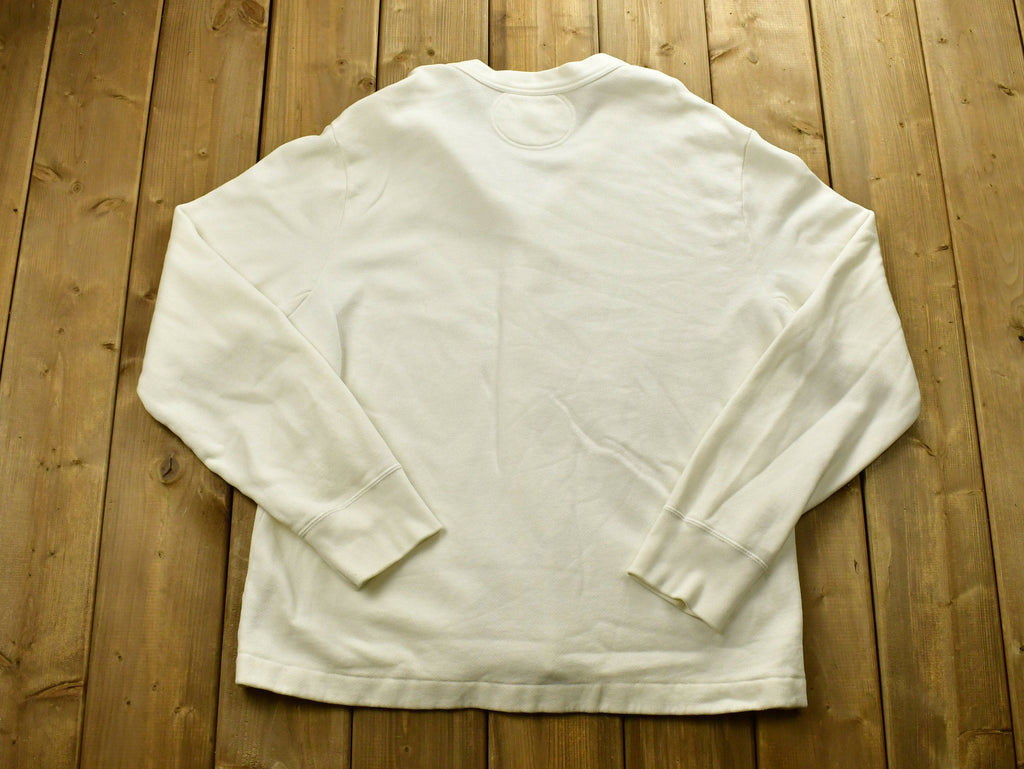 Vintage 1990's Polo Ralph Lauren RPL Blank Cardigan Sweatshirt