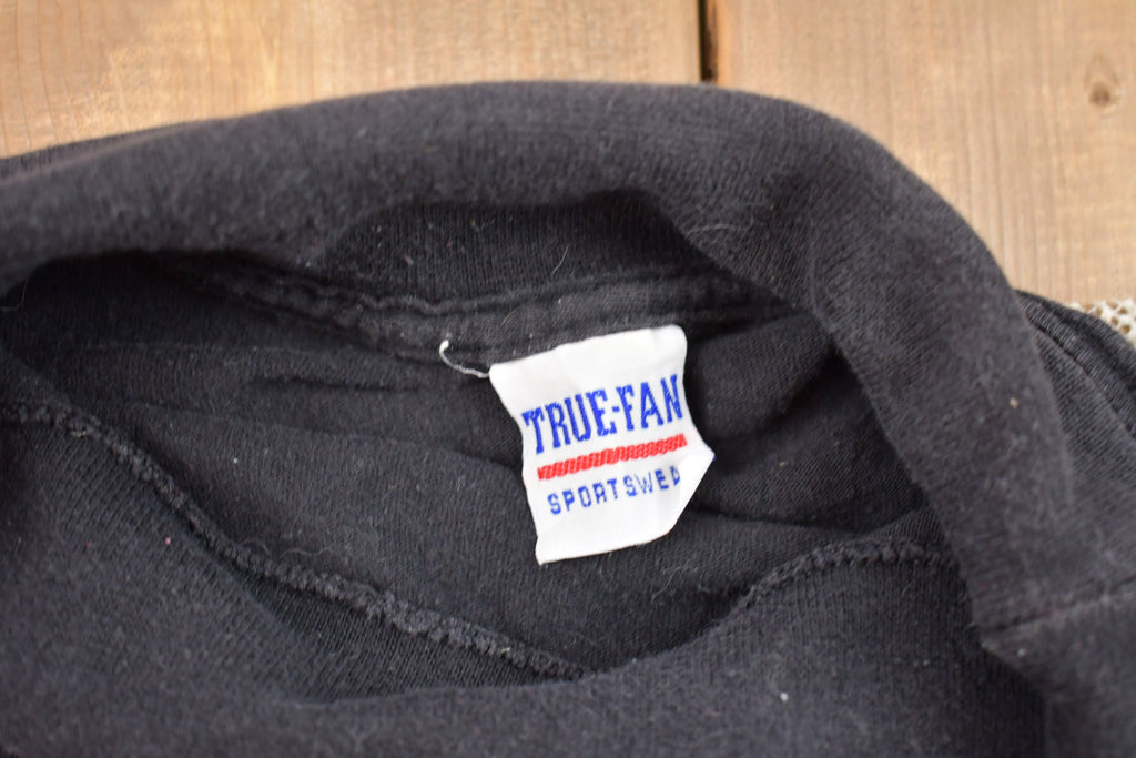 Vintage 1990s Pittsburgh Steelers NFL Mock Neck Crewneck Sweatshirt