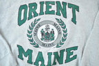 Vintage 1990s Orient Maine Souvenir Crewneck Sweatshirt Made In USA