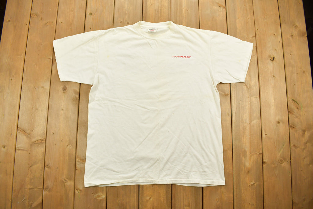 Vintage 1990s Over Drive Quantum Leap Graphic T-Shirt