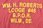 Vintage 1980s M H Roberts Lodge Number 46 Souvenir T-Shirt  Streetwear  Vacation Tee  Travel T Shirt