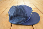 Vintage 1989 West Virginia Fiesta Bowl Inland Material Handling Snapback Hat /