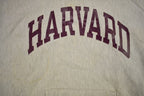 Vintage 1980s Harvard University Champion Reverse Weave Warmup Hoodie
