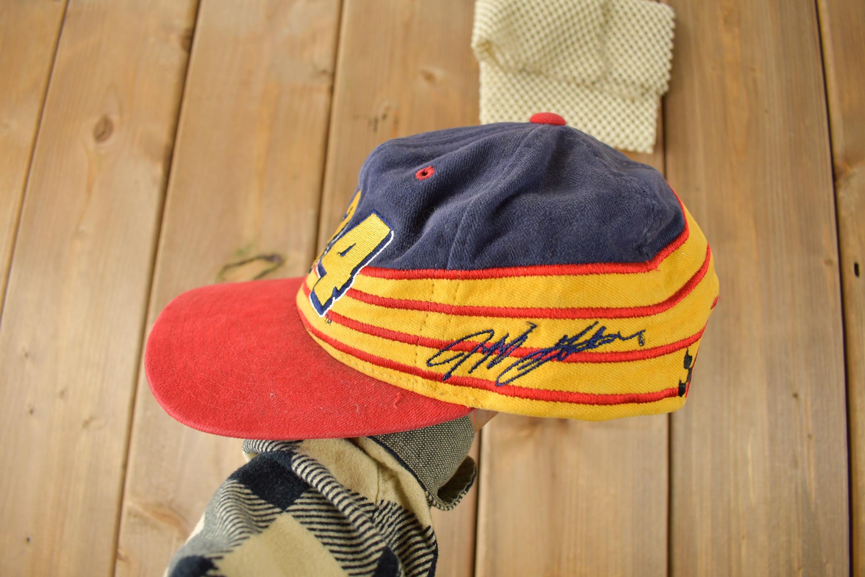 Vintage 1990s Dupont Racing Jeff Gordon Nascar Snapback Hat
