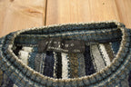 Vintage 1990s Protégé 3D Cable Knit Crewneck Sweater