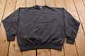 Vintage 1990s Bike Blank Black Crewneck Sweatshirt
