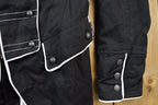 Vintage 2000s Tripp NYC Gothic Admiral Style Zipper Jacket