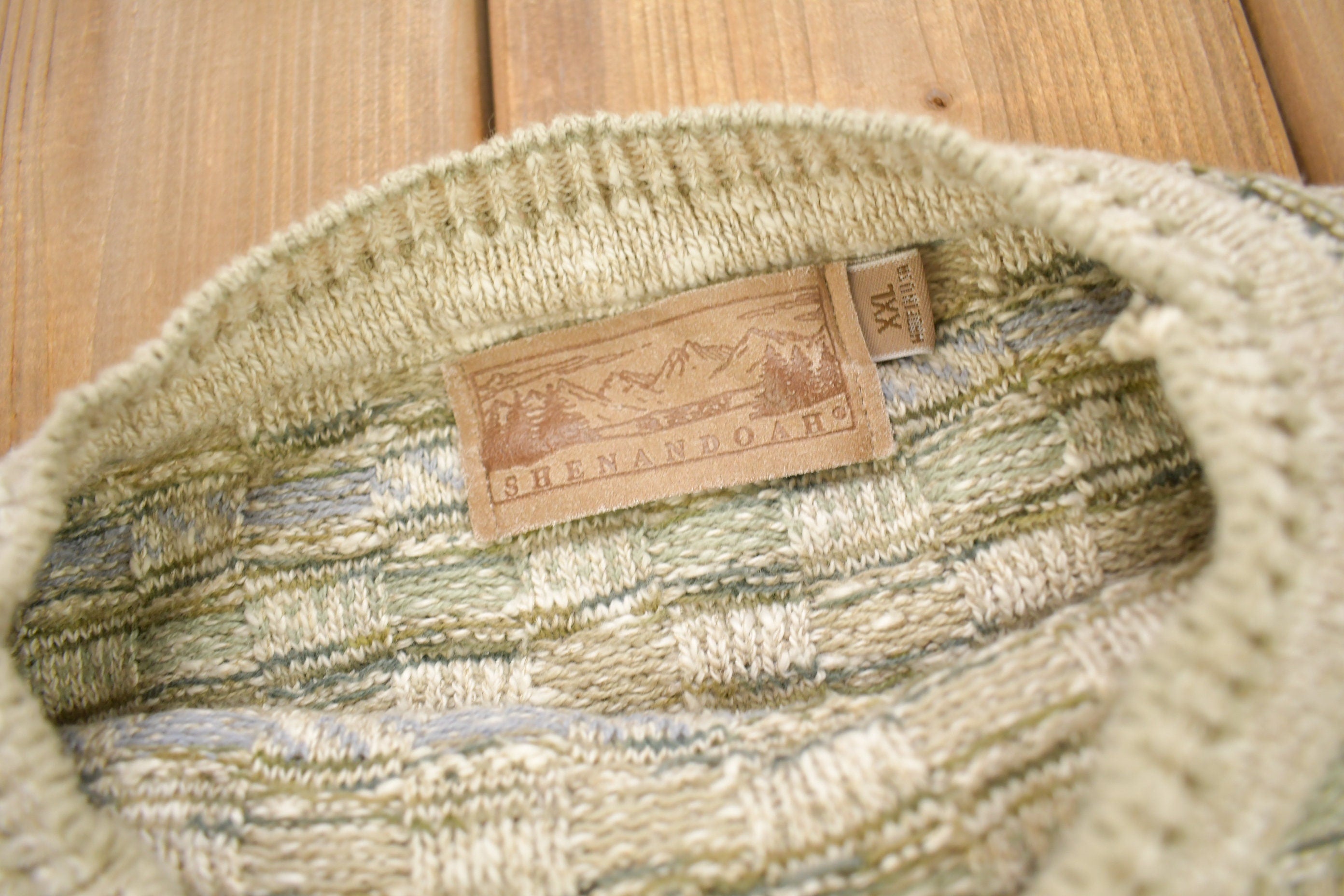 Vintage 1990s Shenandoah Knitted Crewneck Sweater