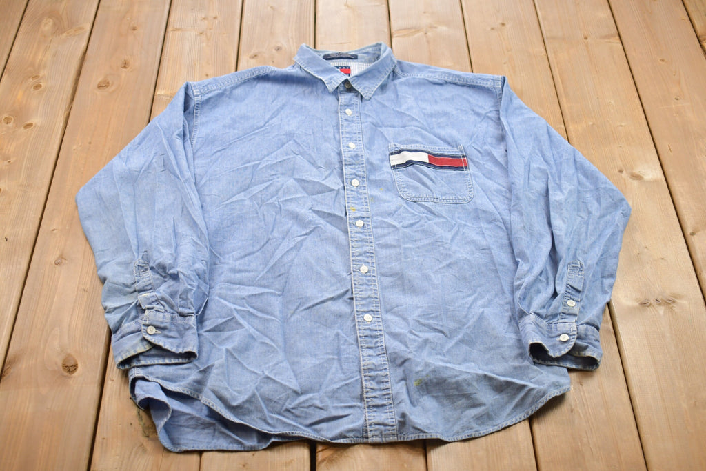Vintage 1990s Tommy Jeans Button Up Shirt