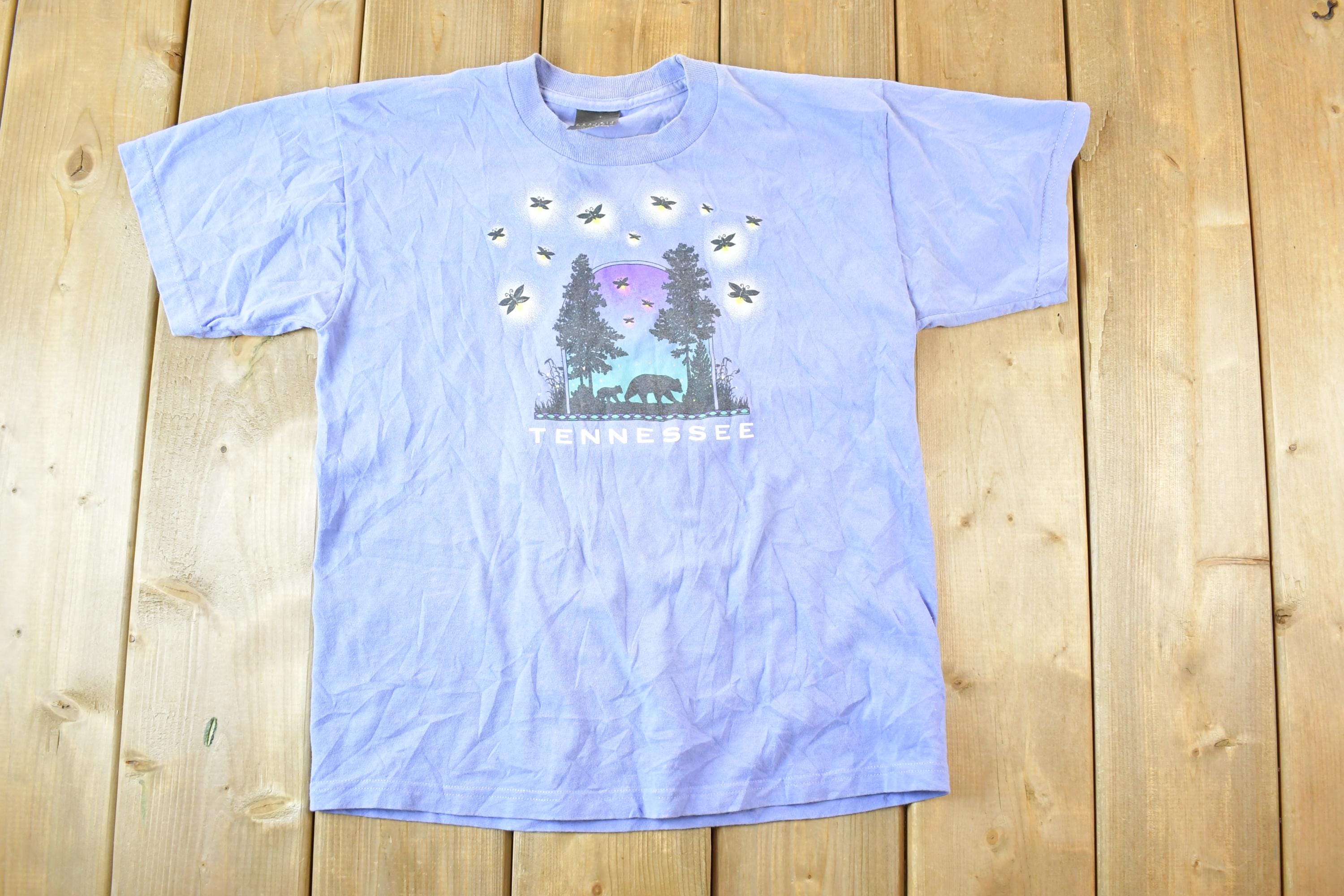 Vintage 1990s Tennessee Fireflies Souvenir T-Shirt Youth L