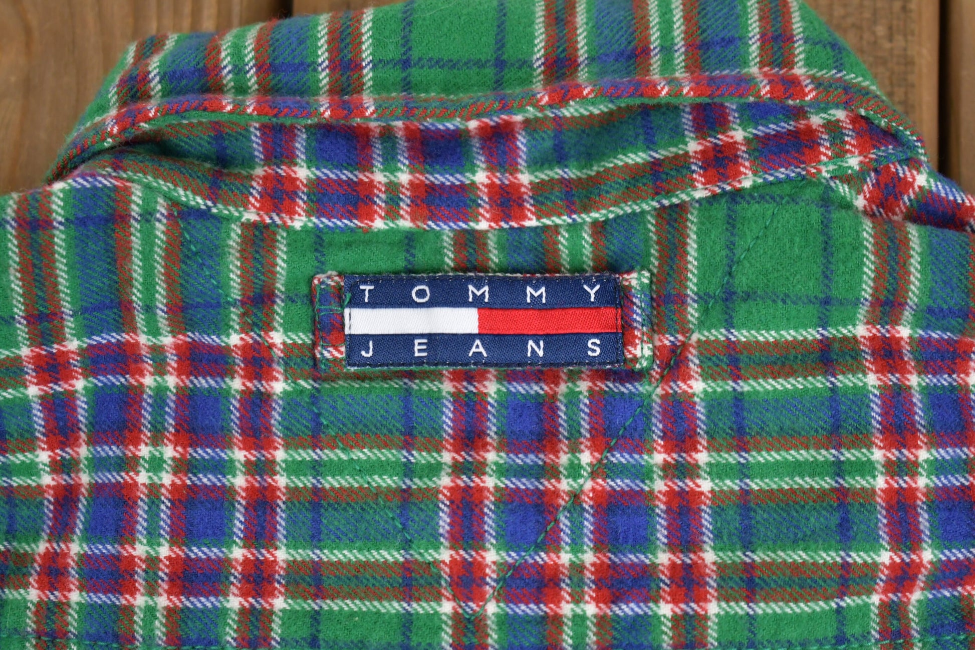 Vintage 1990's Tommy Jeans Button Up Shirt
