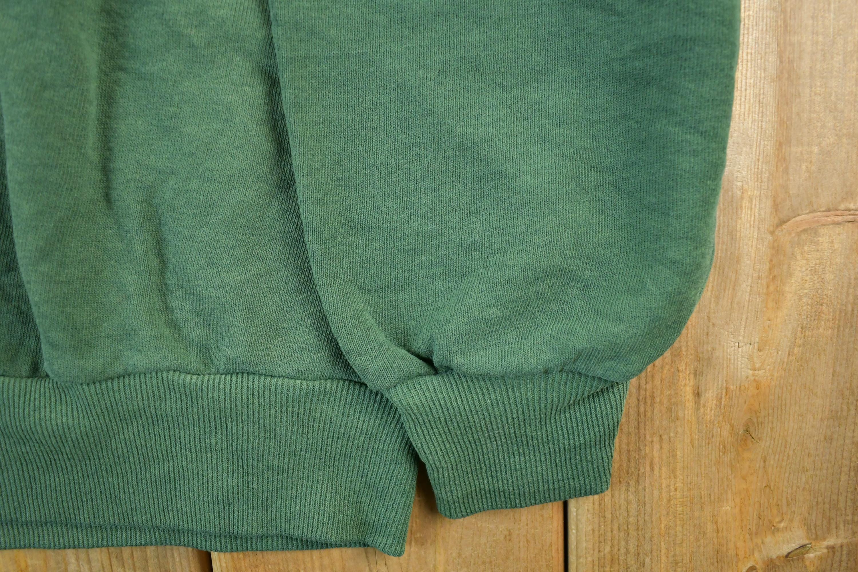 Vintage 1990s Jerzees Blank Crewneck Sweatshirt Men's XL