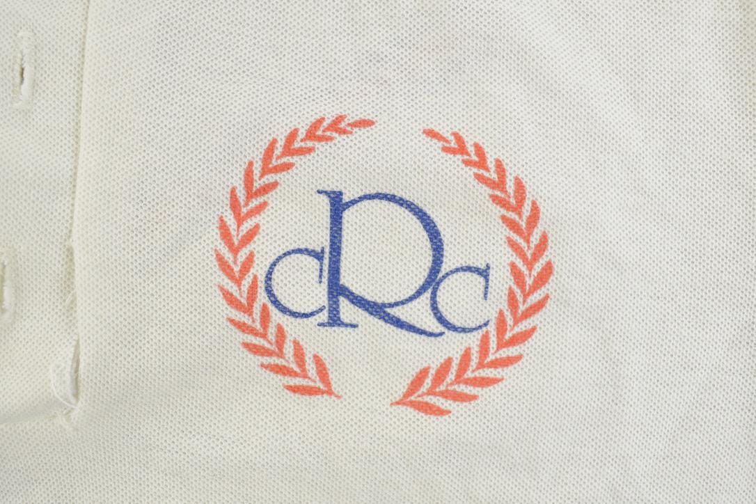 Vintage 1980s Conroe Racquetball Club Polo Souvenir T-Shirt