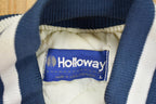 Vintage 1980s Holloway Circus Embroidered Satin Bomber Jacket
