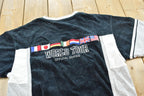 Vintage Y2K Shady LTD World Tour Velour Jersey T-Shirt Mens M / 00s Hip Hop T Shirt / 2000s Rap Tee / Eminem