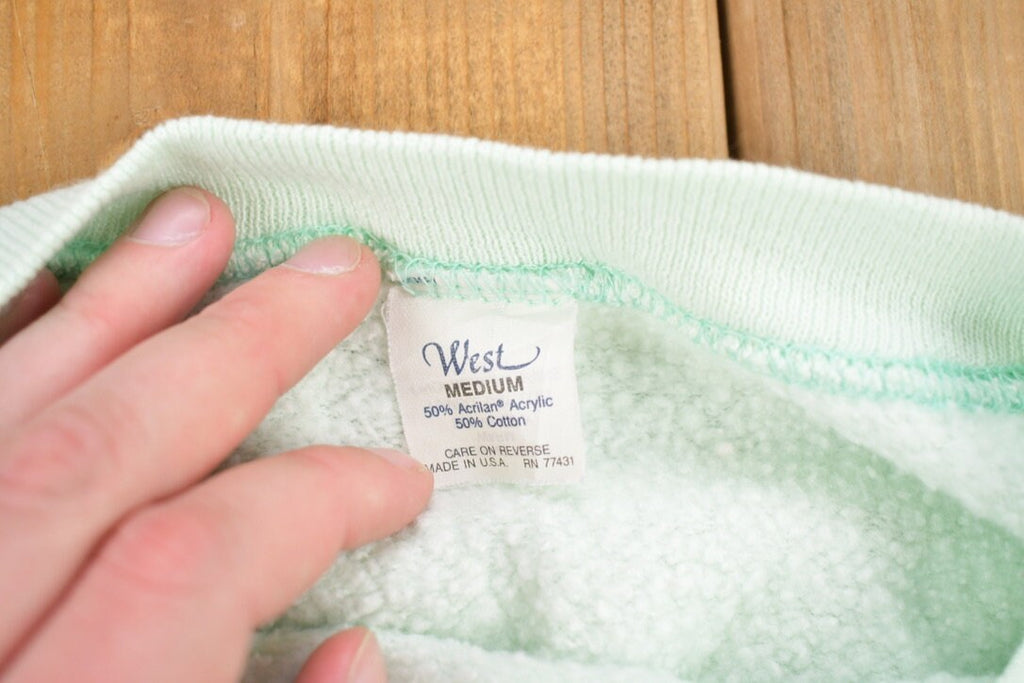 Vintage 1990s Mint Blank Crewneck Sweatshirt