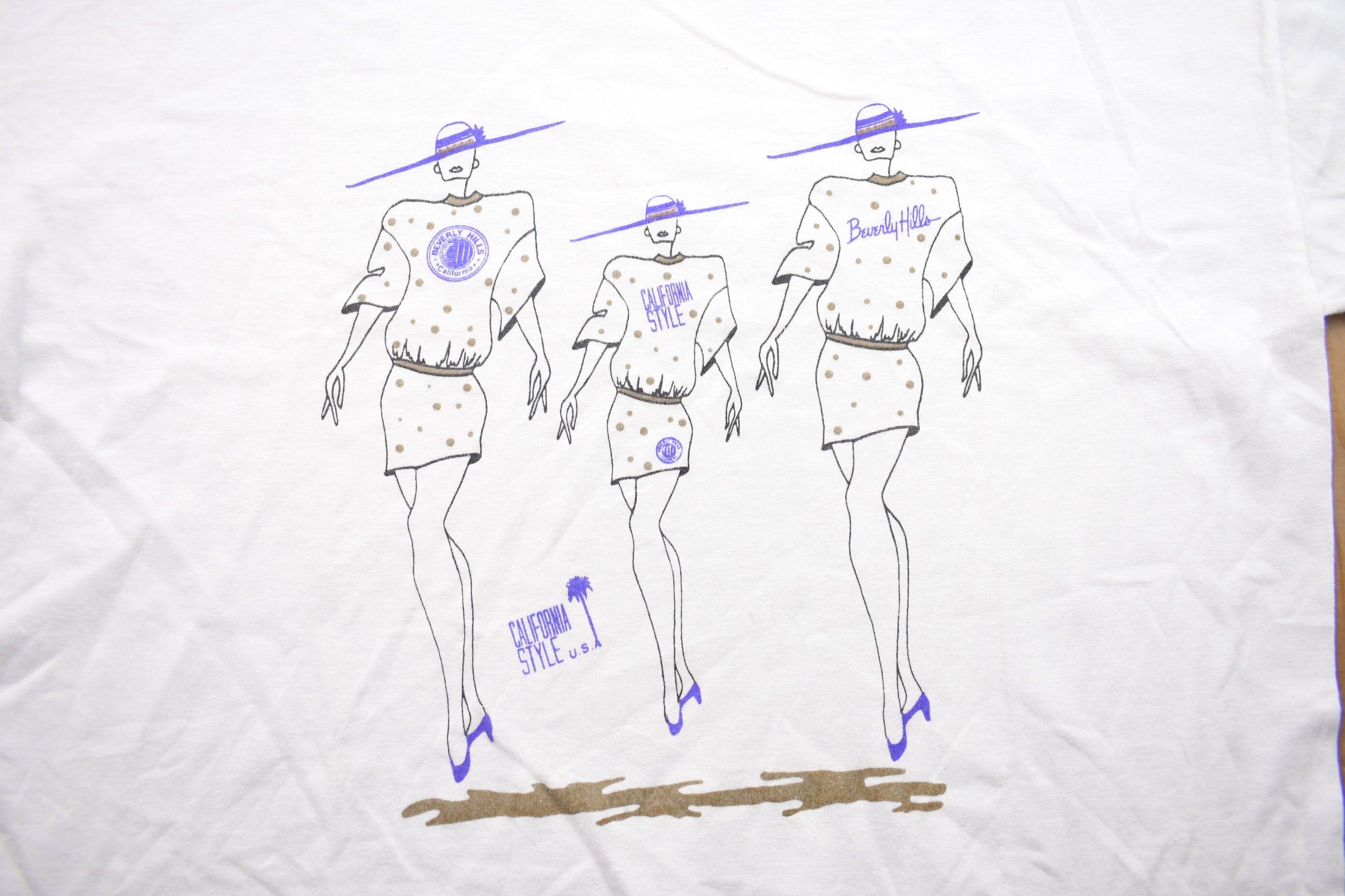 Vintage 1990s California Style Graphic T Shirt