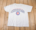 Vintage 1999 Chicago Cubs MLB Baseball Graphic T-Shirt Made In USA