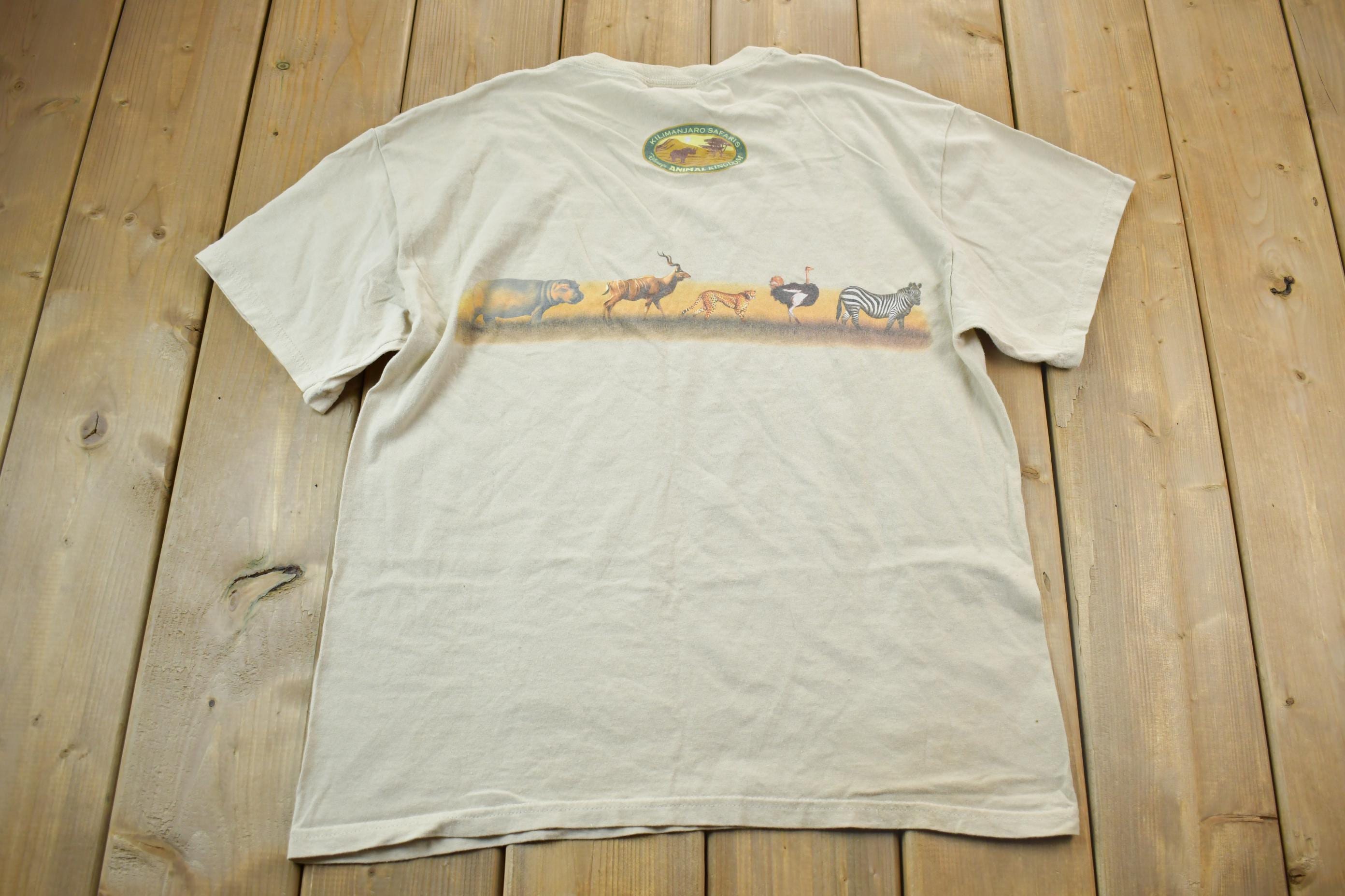 Vintage 1990s Disney Animal Kingdom Promo T-Shirt
