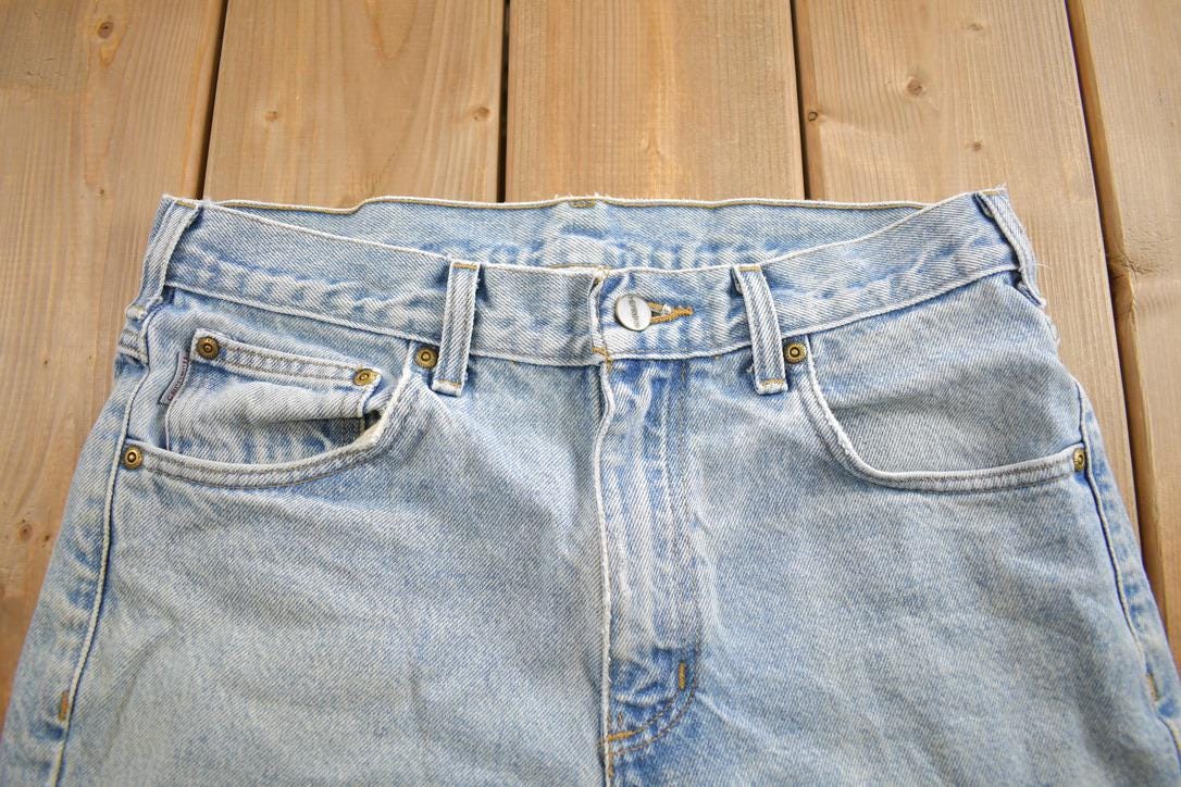 Vintage 1990s Carhartt Light Wash Jeans Size 31x30