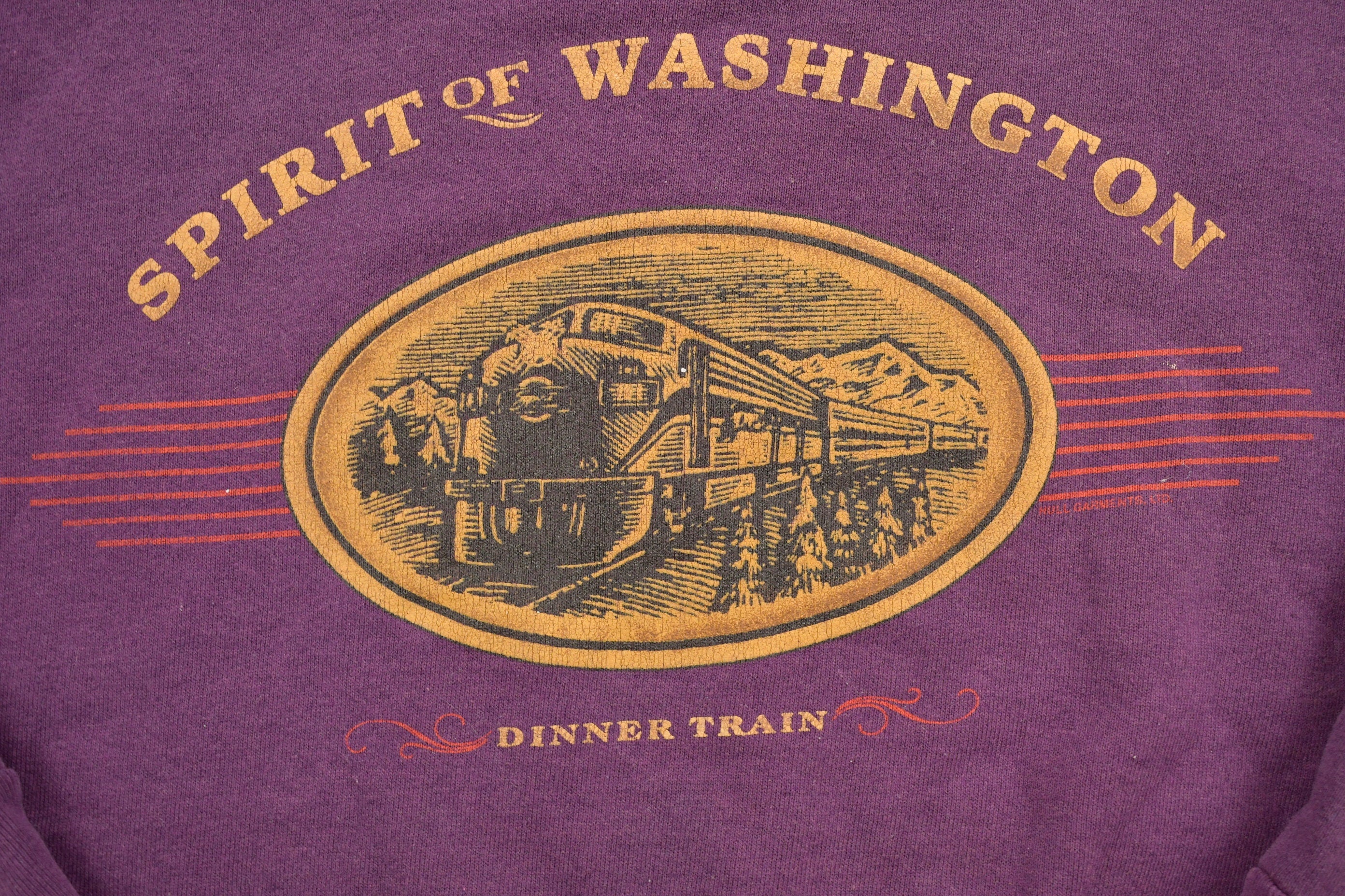 Vintage 1990s Spirit Of Washington Crewneck