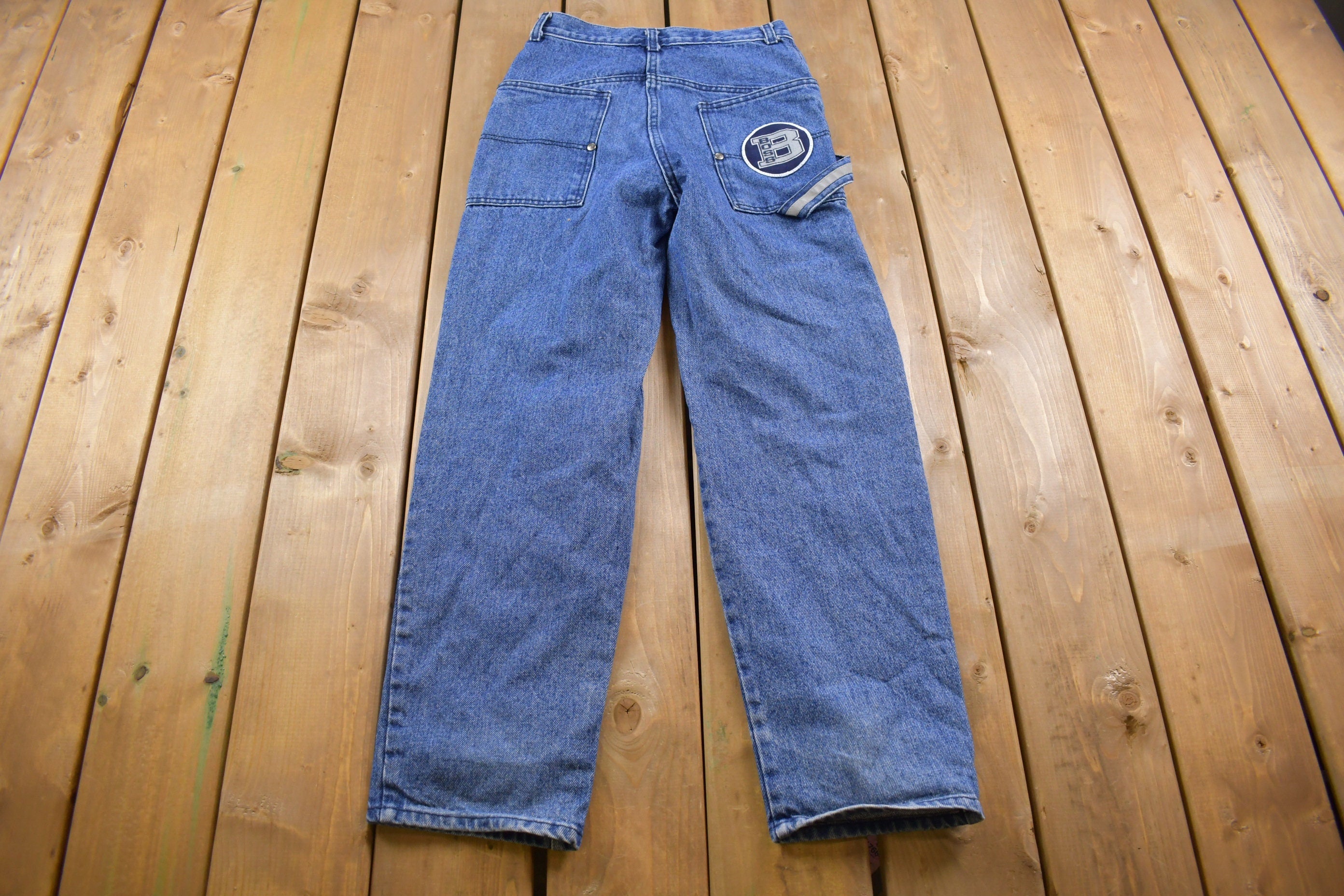 Vintage 1990's Boss Carpenter Blue Jeans 26 x 28.5