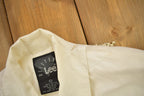 Vintage 1990s Lee Riveted Blank Button Up Shirt / 1990s Button Up / Vintage Flannel / Basic Button Up / Vintage Dress Shirt