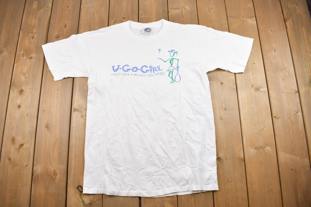 Vintage 1990s U Go Girl Graphic T Shirt