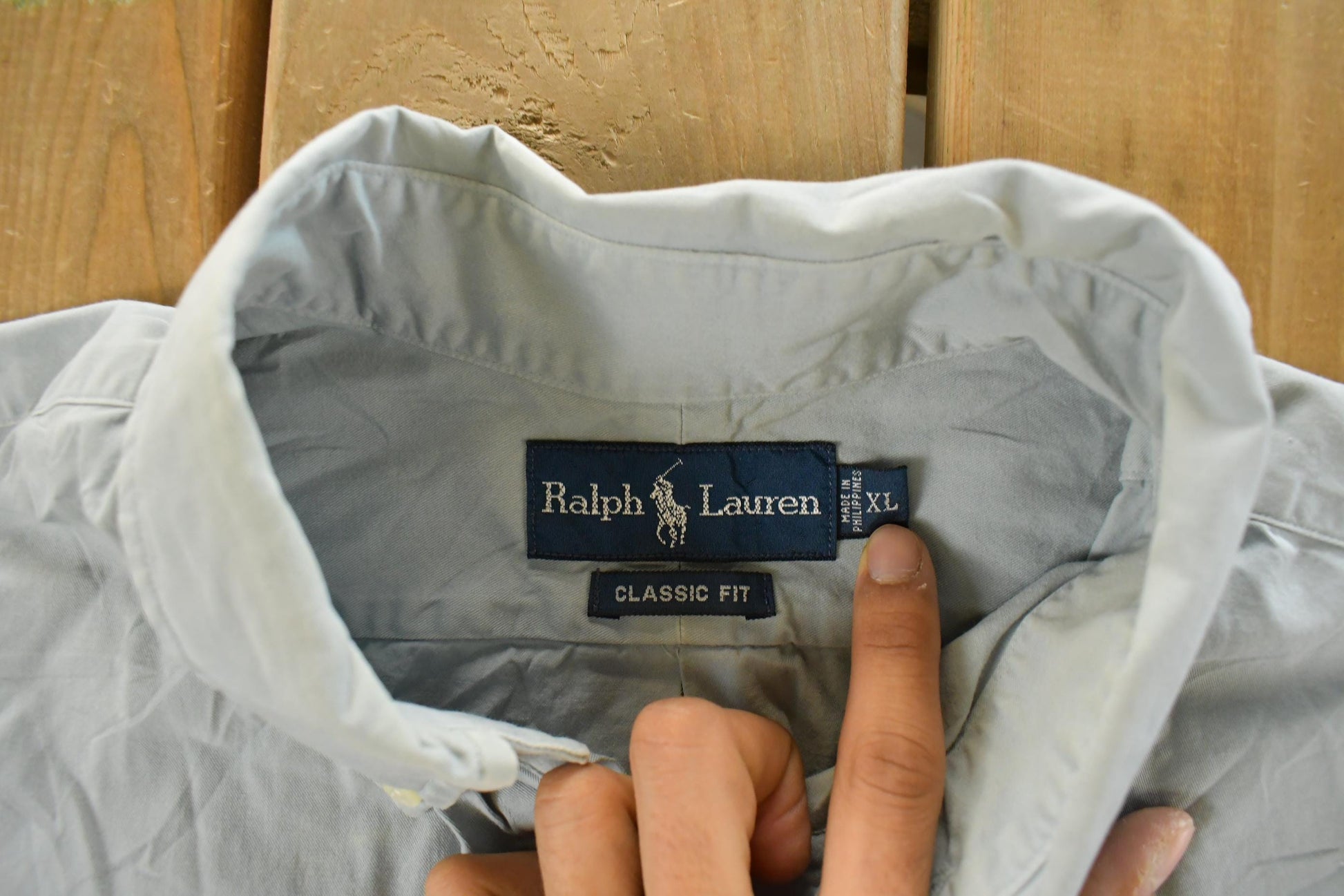 Vintage 1990s Polo Ralph Lauren Button Up Shirt Men's XL