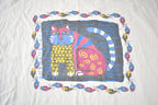 Vintage 1990s Artsy Cat Single Stitch Graphic T Shirt Made In USA