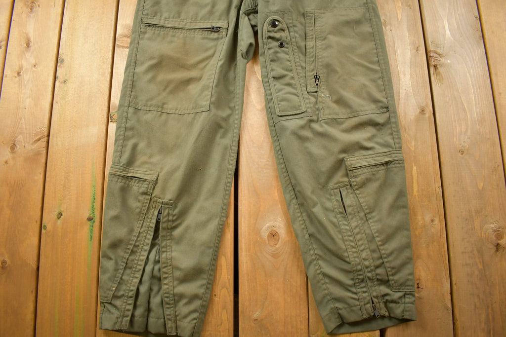 Vintage 1980 Military Flyer Coverall Jumpsuit Size 40R
