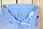 Vintage 1960s Bell Bottom Denim Hippie Festival Jeans Size 26 x 28 Made In USA