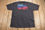 Vintage 1990s Jerry Springer Too Hot Graphic T-Shirt